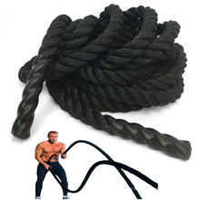 Trainingsgeräte Heavy Climbing Poly Dacron Ankergurt-Kit langlebige Fitness-Fitnessstudio-Seile, die Kampfseil trainieren